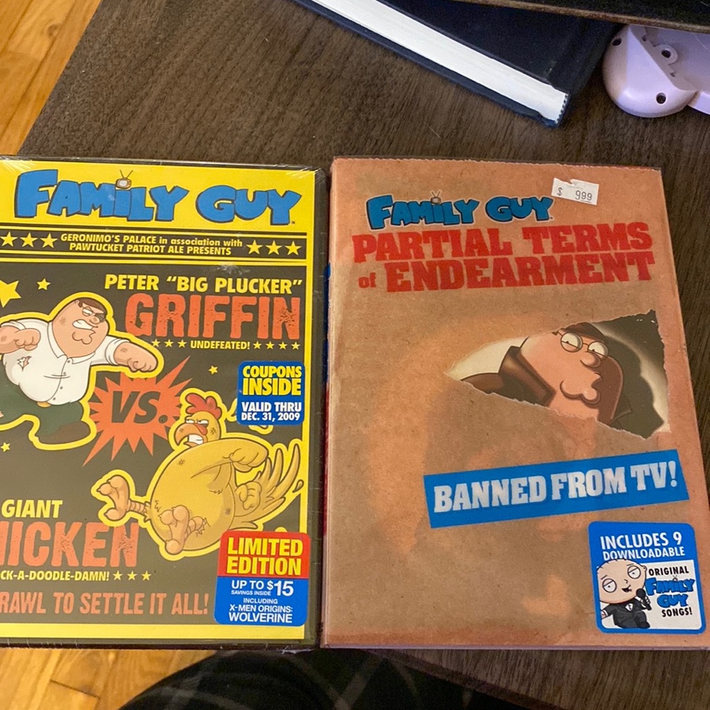 Brand New Family Guy dvd specials.